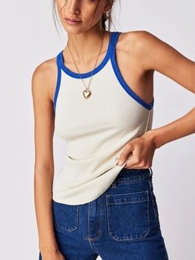 Free People Only 1 Ringer Tank